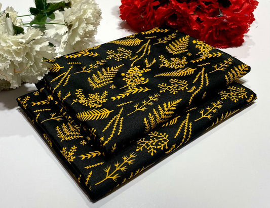 Ladies 2-Piece – Micro Polo Cotton with Floral Print | D-093