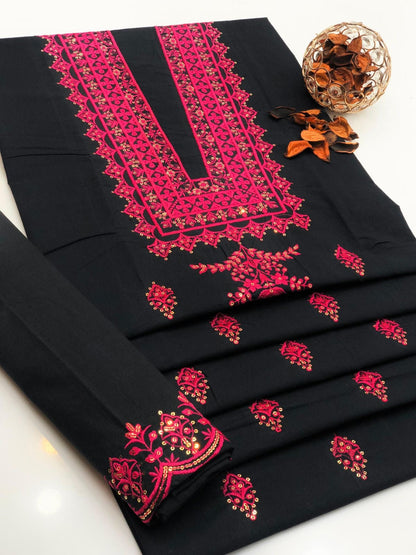 Premium Embroidered 2 Piece Suit D-05