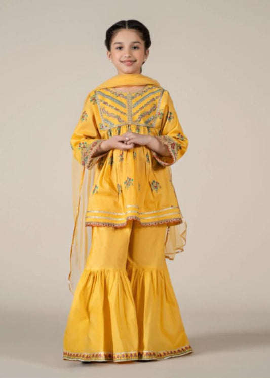 Kids Embroidered Lawn 3-Piece Suit – Summer Collection D-31