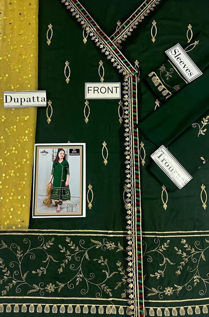 Kids Embroidered Lawn 3-Piece Suit – Summer Collection D-13